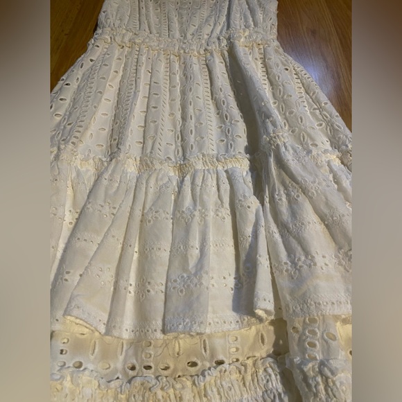 Rachel Antonoff White Eyelet Lace Dress - Picture 4 of 4